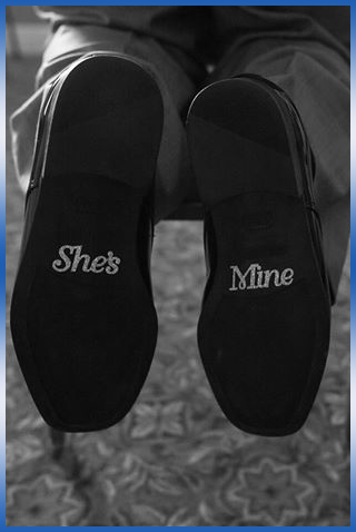 Groom shoes She is Mine