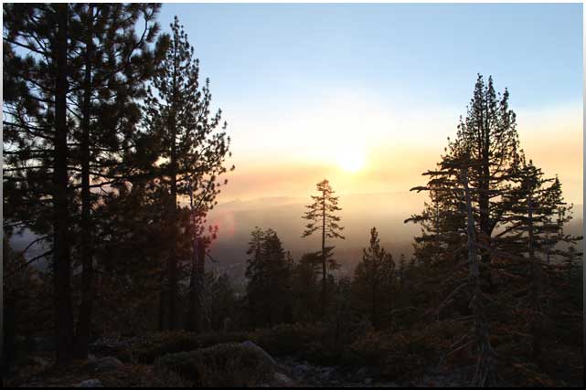 Sunset in Yosemite