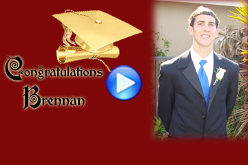 Custom Graduation Slideshow DVD